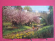 Visuel Très Peu Courant - Angleterre - Norwich - Blossom In The Castle Gardens - Joli Timbre 1970 - R/verso - Norwich