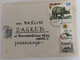 Poland Republic > 1971-80 > Covers POLSKA KRAKOW TO ZAGREB 1967. COVER WITH 3 STAMPS - Briefe U. Dokumente