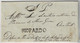 Brazil 1838 Fold Cover SP Public Service From Rio Pardo River To Ouro Preto Pre-philatelic Cancel P-MG-55 (cat US$5,000) - Préphilatélie