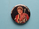 " GUSTA " Nationale PRINSES Van BELGIË 1991 > Zie / Voir Scans ( Button / Speld ) 5,5 Cm. ! - Fasching & Karneval