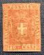 Toscana 1860 Sa. 22 = 60.000€, 80 Centesimi Nuovo * Cert Sorani. Tuscany Mint Original Gum Rarity (Toscane - Toscana