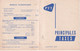 JANVIER 1959 - TARIFS POSTAUX ! - CARTE PTT Des PRINCIPALES TAXES ! - Postal Rates