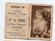 Angoulème (16 CHerente) Petit Carnet-calendrier 1932  VEUVE VL PIENS Maroquinerie (PPP35106) - Petit Format : 1921-40