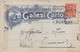 15864" GALLESI CARLO-MORTARA-MAG. COLONIALI E FABBRICA LIQUORI " INDIRIZZATA ALLA MARTINI & ROSSI-CART. POST. SPED.1905 - Mercaderes