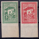 Romania 1917 Help Stamps - MOSCOVA Series Imperforated MNH - Ungebraucht