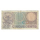 Billet, Italie, 500 Lire, 1974, 1974-02-14, KM:94, TB - 500 Lire
