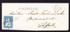1860 Kleines Couvert Mit 10 Rp Strubel Marke, Voll- Bis Lupenrandig, Stabstempel WOLFHALDEN. über Heiden Nach St. Gallen - Lettres & Documents