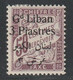 GRAND LIBAN - TAXE N°9 * (1924) - Impuestos