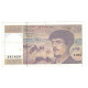 France, 20 Francs, Debussy, 1997, TB+, Fayette:66ter02a53, KM:151i - 20 F 1980-1997 ''Debussy''