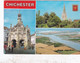 Chichester Multiview - Used Postcard - Sussex - Stamped - Chichester
