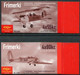 ICELAND  2001 Historic Aircraft Booklets Cancelled.  Michel 979-80 MH - Carnets