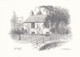 Postcard Dove Cottage Grasmere Sketch Signed Colin Williamson My Ref B25362 - Grasmere