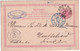 1889 - SUEDE - CP ENTIER POSTAL De GÖTEBORG Avec SUPERBE ENTREE De PARIS ETRANGER ! => MONTBELIARD (DOUBS) - Entiers Postaux