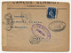 PORTUGAL - Enveloppe Censurée "Ouvert Par L'Autorité Militaire 355" Et "Censura N° 26" - 1916 - Storia Postale