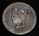 France 1880 , Counter Marked 10 Centmes , Andorra Under The Rule Of King Boris Ist 1934 , Gomaa - Andorra