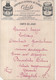 BOUILLON CIBILS-MENU  10 MEI 1931-EETTAFEL-LITH.P RECK NACHT M GLADBACH - Menus