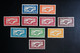 (T3) Portugal - 1936 Air Mail Good Set - Af. CA 01 To 10 (MH) - Unused Stamps