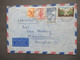 Australien Marken Von 1956 Mit Luftpost Air Mail Kingston - Hildesheim Aulandsbrief - Cartas & Documentos