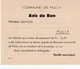 VAUD PULLY **RARE** - BOURSIER DE LA COMMUNE AVEC AVIS DE BON A ENCAISSER - 23.07.1943 - Pully