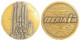 ESPAÑA. MEDALLA DE IBERIA, DEDICADA A BARCELONA. SAGRADA FAMILIA. BRONCE. ESPAGNE. SPAIN MEDAL - Profesionales/De Sociedad