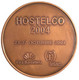 ESPAÑA. MEDALLA CONMEMORATIVA DE HOSTELCO. 2.004. BRONCE. ESPAGNE. SPAIN MEDAL - Professionnels/De Société