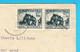 WW2 - MIXED FRANKING - Croatia NDH + Italy Stamps On Registered Letter Travelled 1944. Sibenik * Dalmazia Croazia Italia - Occup. Croata: Sebenico & Spalato