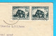 WW2 - MIXED FRANKING - Croatia NDH + Italy Stamps On Registered Letter Travelled 1944. Sibenik * Dalmazia Croazia Italia - Ocu. Croata: Sebenico & Spalato