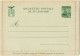 REPUBBLICA SOCIALE R.S.I. 1944 BIGLIETTO POSTALE TIPO MONUMENTI DISTRUTTI BASILICA SAN LORENZO C. 25 NUOVO FILAGRANO B37 - Stamped Stationery