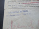 Frankreich 1923 Umschlag Societe Cooperative Du 13 Corps D'Armee A Clermont Ferrand / Succursale De Tours - Cartas & Documentos