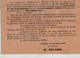 Révision Des Listes électorales En 1954 Avis Grenoble 1953 Préfet Ricard - Affiches