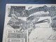 Delcampe - Frankreich 1900 Sage Dekorativer Umschlag Courrier De La Presse Mit Inhalt / Rechnung Stempel Paris Place De La Bourse - 1898-1900 Sage (Tipo III)