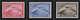 1933 Germany 50th Transatlantic Flight Of Graf Zeppelin LZ127 To Chicago World's Fair Set (* / MH / MM) - Luft- Und Zeppelinpost