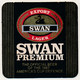 AUSTRALIE - Sous-bock "SWAN PREMIUM" 1987 America's Cup Defense + Carte Postale Moderne Neuve - Bierviltjes