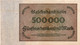 GERMANY- 500000 MARK 1923 - Wor:P-88b.3, Ros:R-87e   AUNC - 500.000 Mark