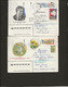 U.R.S.S . LOT DE 6 LETTRES ENTIERS POSTAUX AVEC COMPLEMENTS D'AFFRANCHISSEMENT-1958 A 1982 - Franking Machines (EMA)