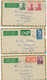 IRELAND 1952/74 9 Different Almost All Airmail Covers Partly With Good Postage Stamps All To USA – Also Usefull Postmark - Airmail