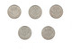 55/ France : 5 X 1 Franc Alu Etat Français : 1942 - 1943 - 1944 - 1944 B - 1944 C - 5 Francs