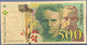 Billet De 500 Francs Pierre Et Marie Curie 1994 / N 025102953 / Vendu En L’état - 500 F 1994-2000 ''Pierre Et Marie Curie''