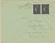 NIEDERLANDE 1938 40. Regierungsjubiläum Von Königin Wilhelmina 1 ½ C (2) Seltene Leicht überfrankierte MeF (Porto Betrug - Luftpost