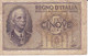 BILLETE DE ITALIA DE 5 LIRE BIGLIETO DI STATO DEL AÑO 1939  (BANKNOTE) - Italië– 5 Lire