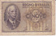 BILLETE DE ITALIA DE 5 LIRE BIGLIETO DI STATO DEL AÑO 1939  (BANKNOTE) - Italia – 5 Lire