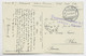 HELVETIA SUISSE SUR CARTE GRIFFE VIOLETTE INTERNEMENT DES PRISONNIERS DE GUERRE LEYSIN SUISSE 1916 - Poststempel