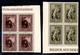 Europa - Liechtenstein - 1952 - Quadri (306/308) - Serie Completa In Quartine - Gomma Integra - Unclassified
