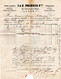Manche/Calvados - LAC (de Caen) Affr N° 22 Obl Amb CgP Tàd (nuit) Cherbourg à Paris - 1849-1876: Klassieke Periode