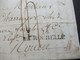 Frankreich Prephila 14.9.1807 Schwarzer Stempel L2 16 La Rochelle Faltbrief Mit Inhalt Nach Rouen - 1792-1815: Veroverde Departementen