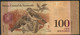 VENEZUELA  P93b 100 BOLIVARES 19.12.2008  #C    F-VF - Venezuela