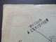 Frankreich 1921 Säerin EF Stempel L2 Retour A L'Envoyeur / Retour Brief Mit Inhalt (Notaire) Handschriftlicher Vermerk - Briefe U. Dokumente