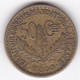 Territoire Sous Mandat De La France. Togo. 50 Centimes 1924. En Bronze Aluminium,  Lec# 7 - Togo