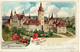 2 Stk. LITHO Gruss Aus ZÜRICH Das Schweiz. Landesmuseum Gel. 1900 & 1911 Stempel Hinwil - Hinwil