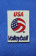 Official Enamel Badge Pin USA Volleyball Federation Association - Volleyball
